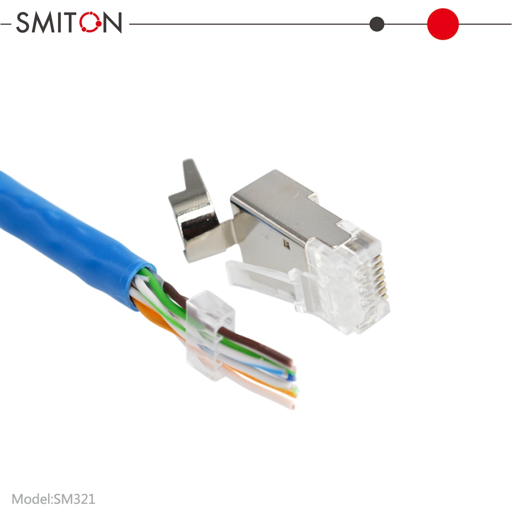 Cat7 RJ45 Connector Shielded Cat7 8p8c Connector