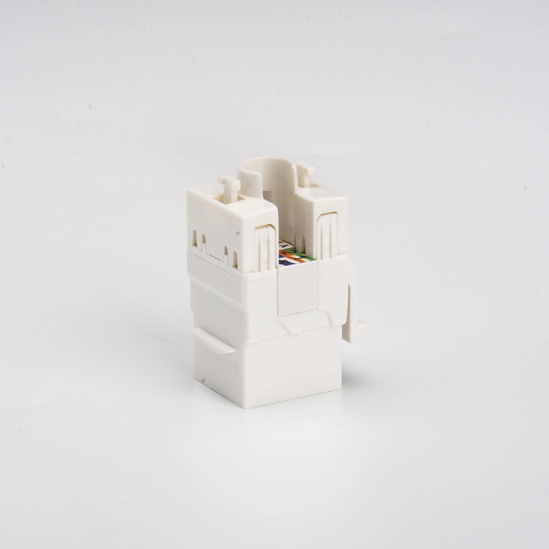 Cat. 6A UTP 180 Degree RJ45 Keystone Jack Unshielded Connector