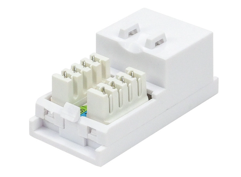 Network RJ45 CAT6 Keystone Jack Unshielded (UTP) Modular Female Connector RJ45 Cat5e