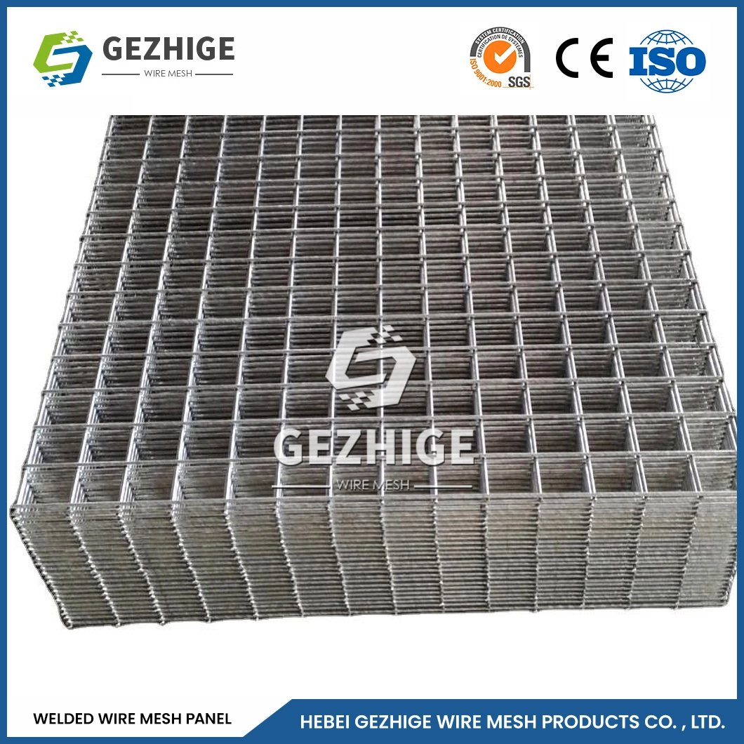 Gezhige 16 Gauge Galvanized Welded Wire Mesh Panels Manufacturer Galvanized/Galfan Welded Wire Mesh Panel China 2.0mm-4.0mm Wire Diameter Welded Wire Mesh Panel