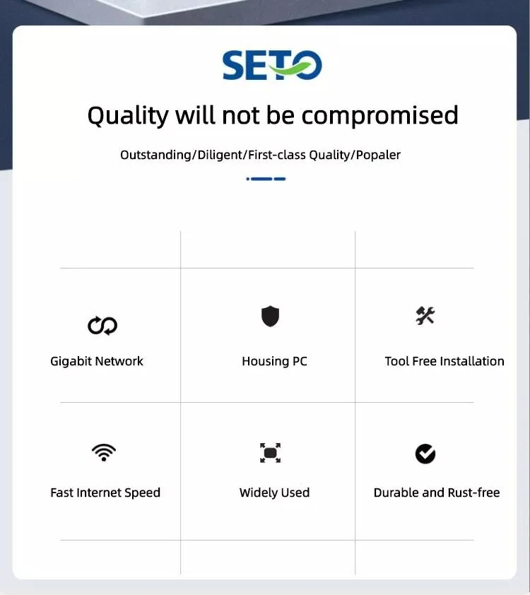 Seto RJ45 Keystone Jack UTP CAT6 8p8c Network Module Connector