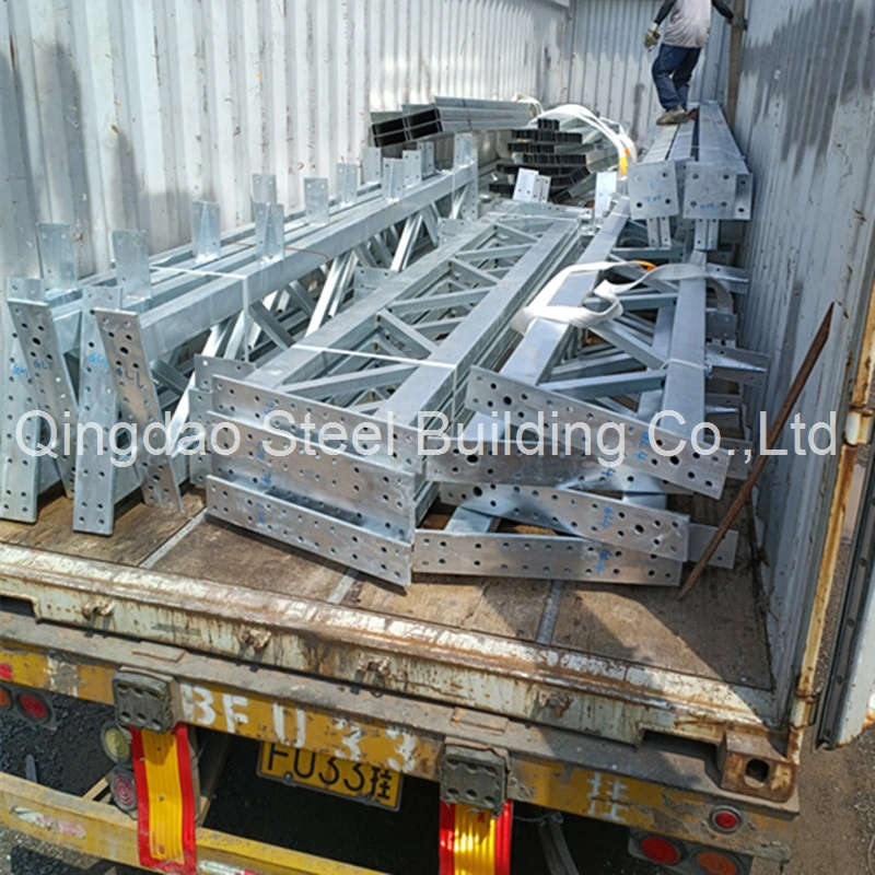 Low Cost Prefabricated Light Steel Frame Construction Steel Structure H Beam Shed