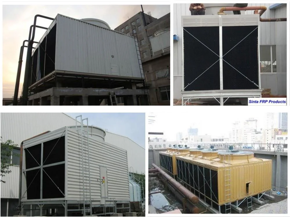 Induced Counterflow Profile Type Hamon Cooling Tower Drift Eliminator PVC Panel and PP Spacer