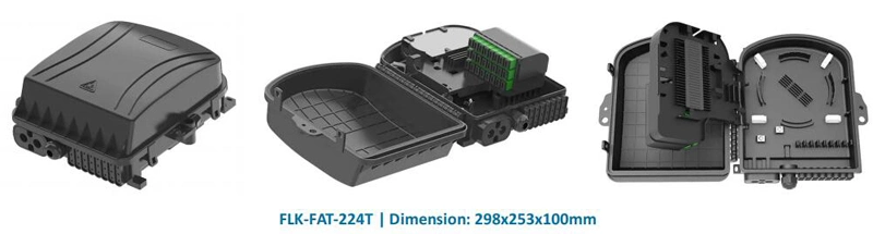 Outdoor FDB IP65 Fiber Optical Distribution Box Fiber Optic Splice Splitter Connection Termination Point