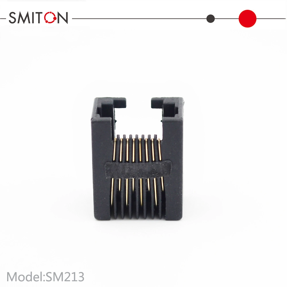 RJ45 PCB Modular Jack Female 8p8c Connector