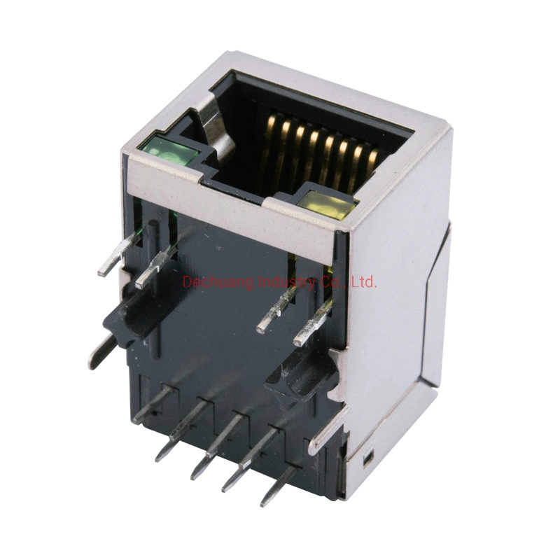 Ethernet Jack Connector Shielded Waterproof 8p8c Female Adapter Jack Network Plug Cat5 CAT6 RJ45 Connector