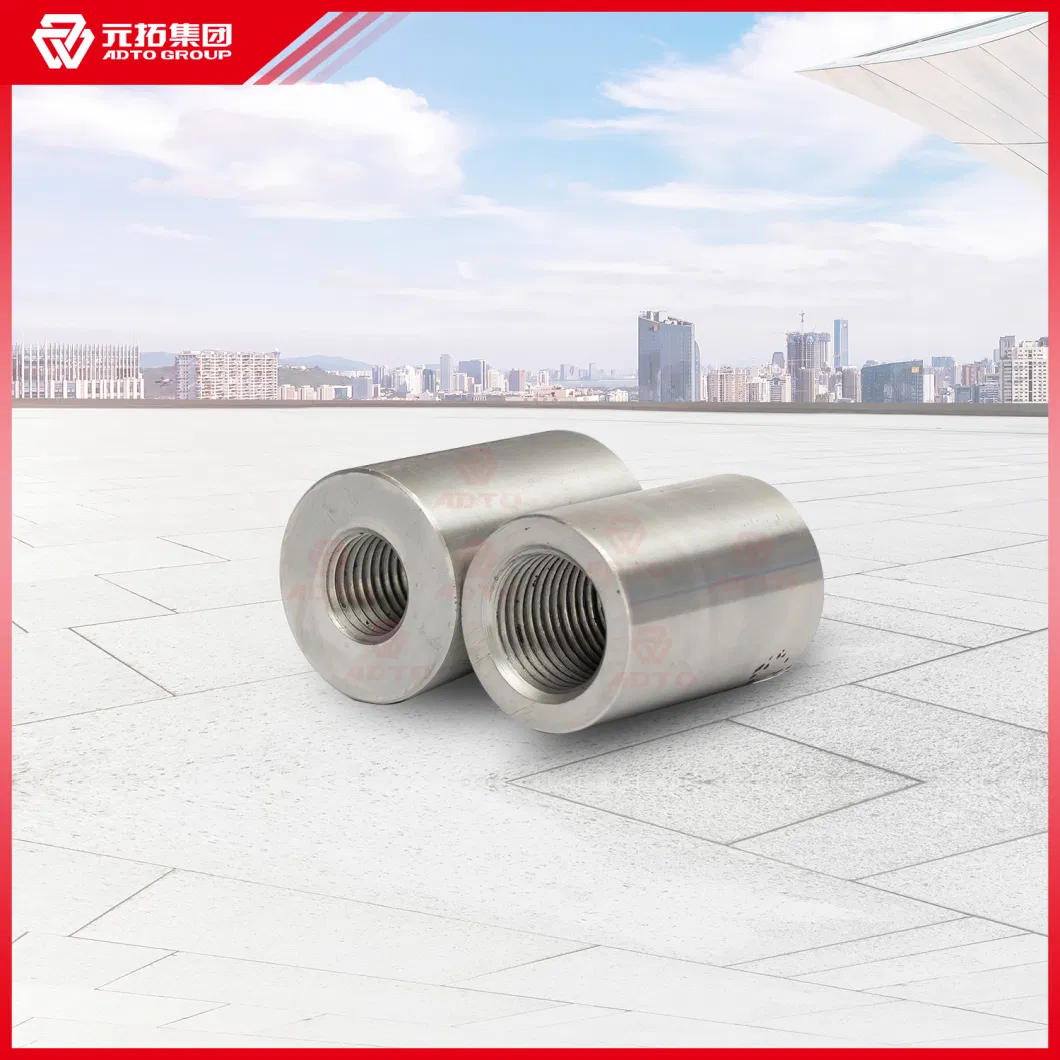 Adto 45c D12-D40 Mechanical Parallel Thread Transition Rebar Coupler in Construction