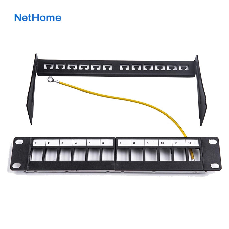 Panduit Network Patch Panel 1u 19inch 24 Ports Network Cables Cable Management