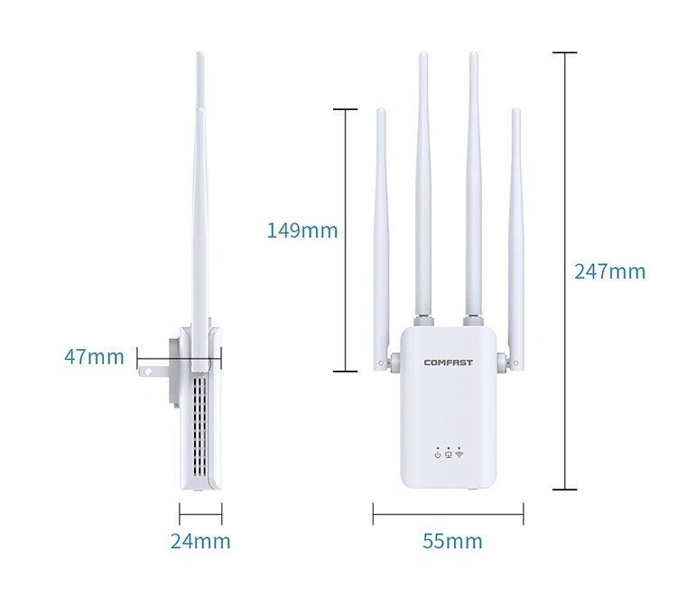 Comfast 2.4GHz 300Mbps CF-Wr304s V2 Mt7628kn WiFi Range Extender Amplifier Repeater