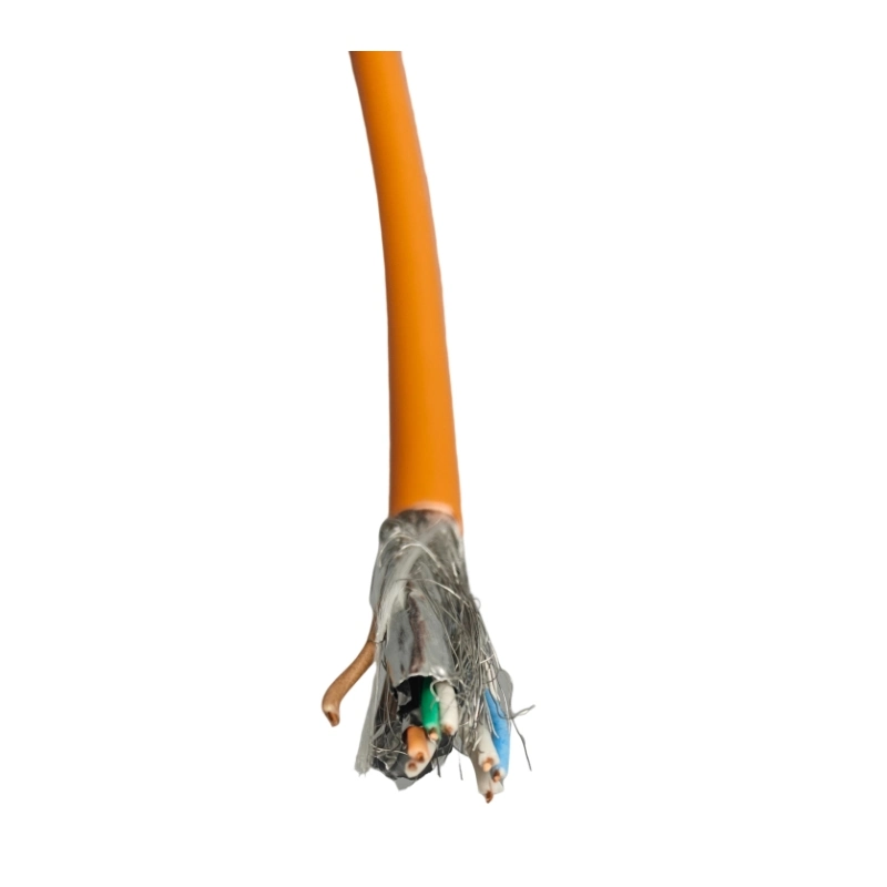 Sf/UTP RJ45 Cat 7A Double Shielded Data Ethernet Cable Network Cable