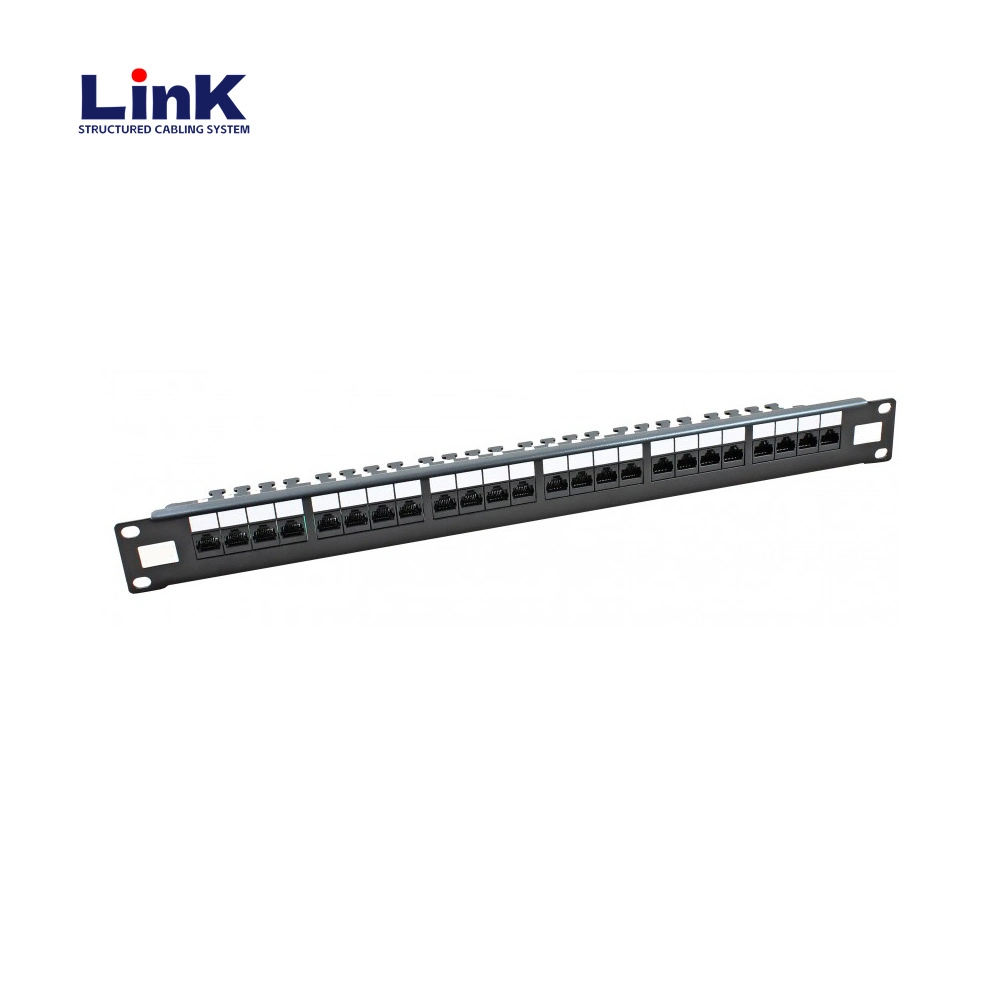 Cat5e Coupler 12-Port Patch Panel for Small Networks Ethernet Cabling