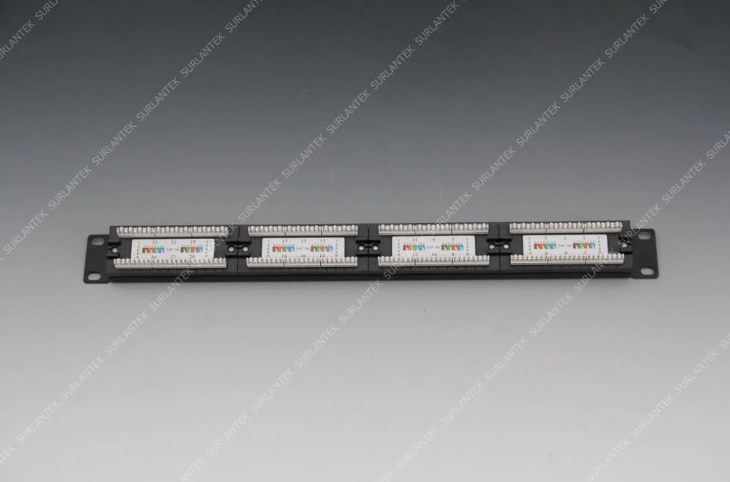 1u&prime; 24 Port, 48 Port RJ45 UTP Cat5e Patch Panels 19&quot;