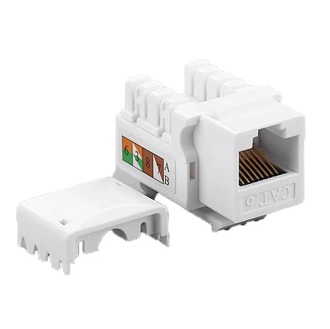 CAT6 Network Module Test Connector Unshielded Insert Inline Coupler