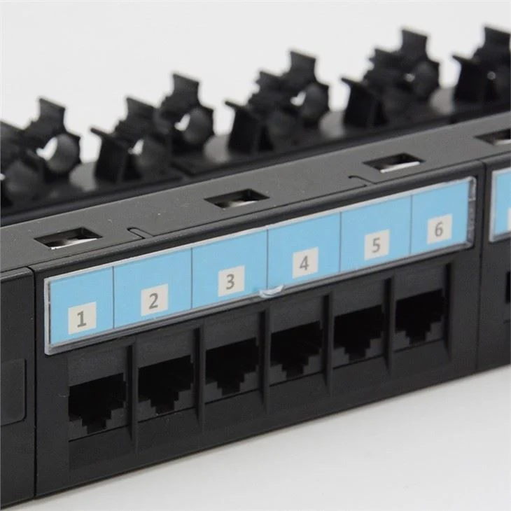 10&prime;&prime; 12 Port UTP Patch Panel