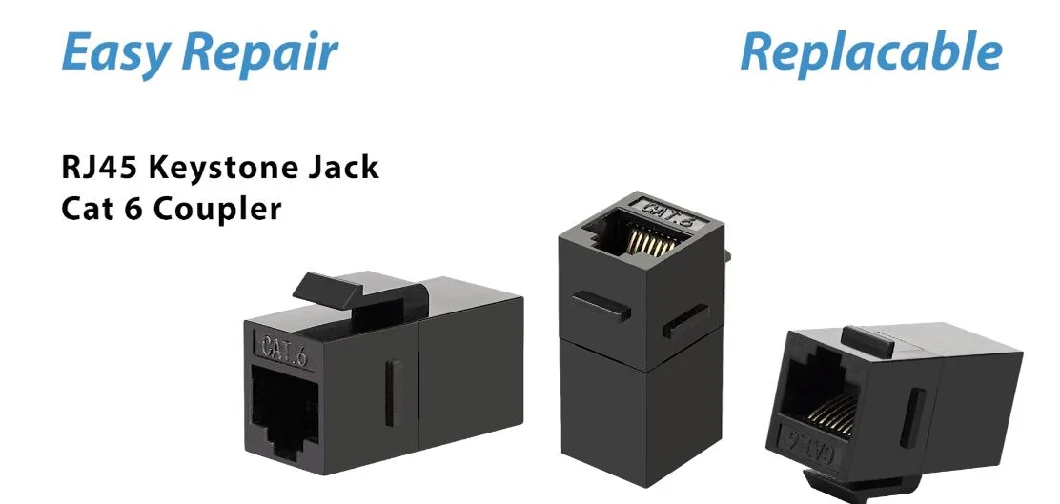 1u 24 Port UTP RJ45 Keystone Jack Blank Patch Panel