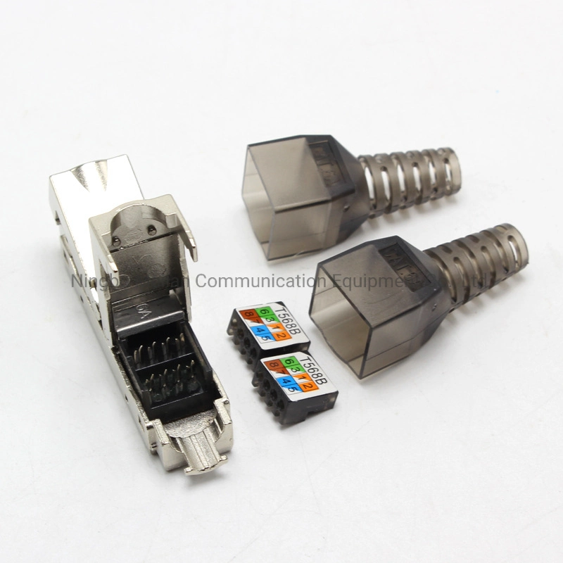 UTP Network Keystone Jack Cat. 6A Cat. 7 RJ45 Modular Plug Connector