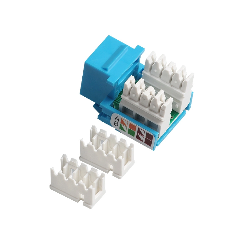 Hot-Sale RJ45 Cat5e Keystone Jack RJ45 Computer Network Cat5e Connnector