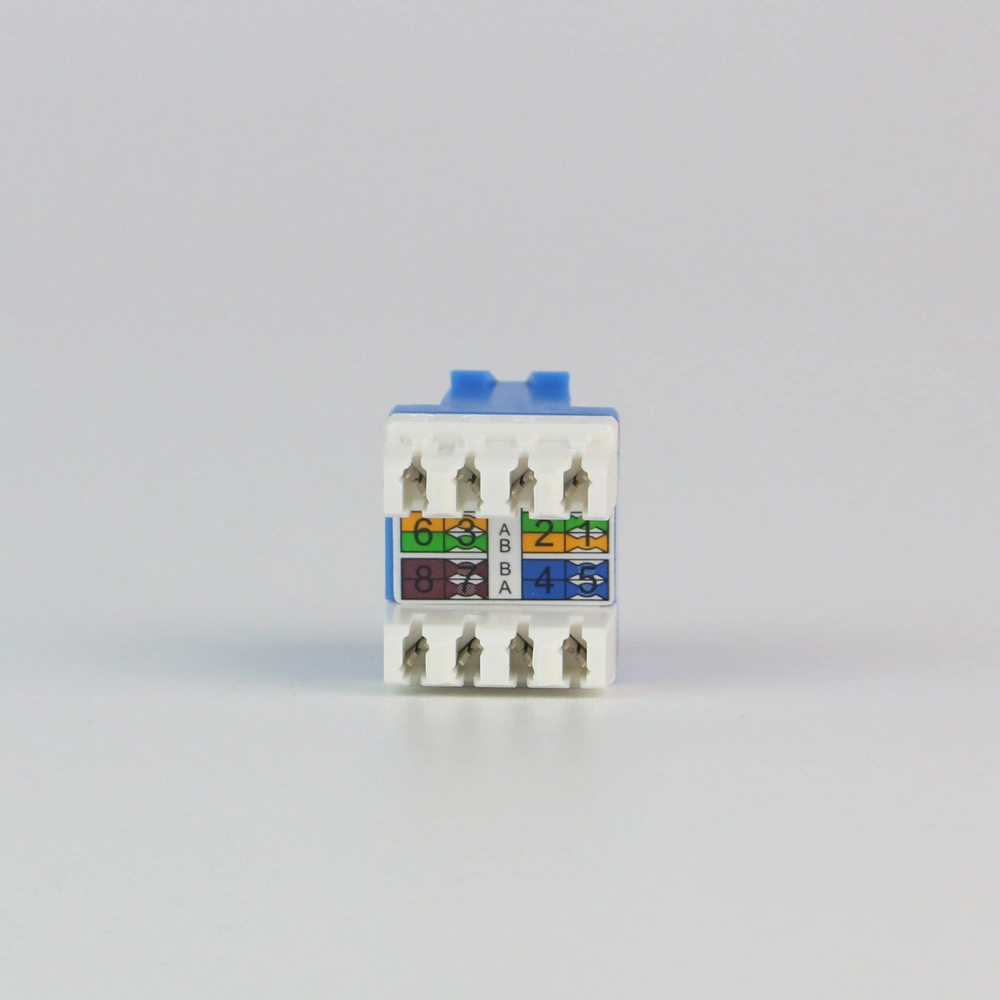 RJ45 Network Keystone Jack Cat. 6 UTP 180 Degree