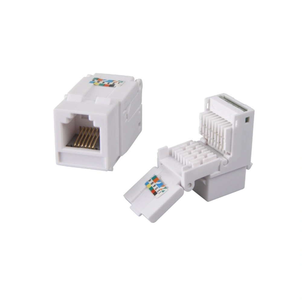 Cat.3 network socket rj45 Toolless female jack connector