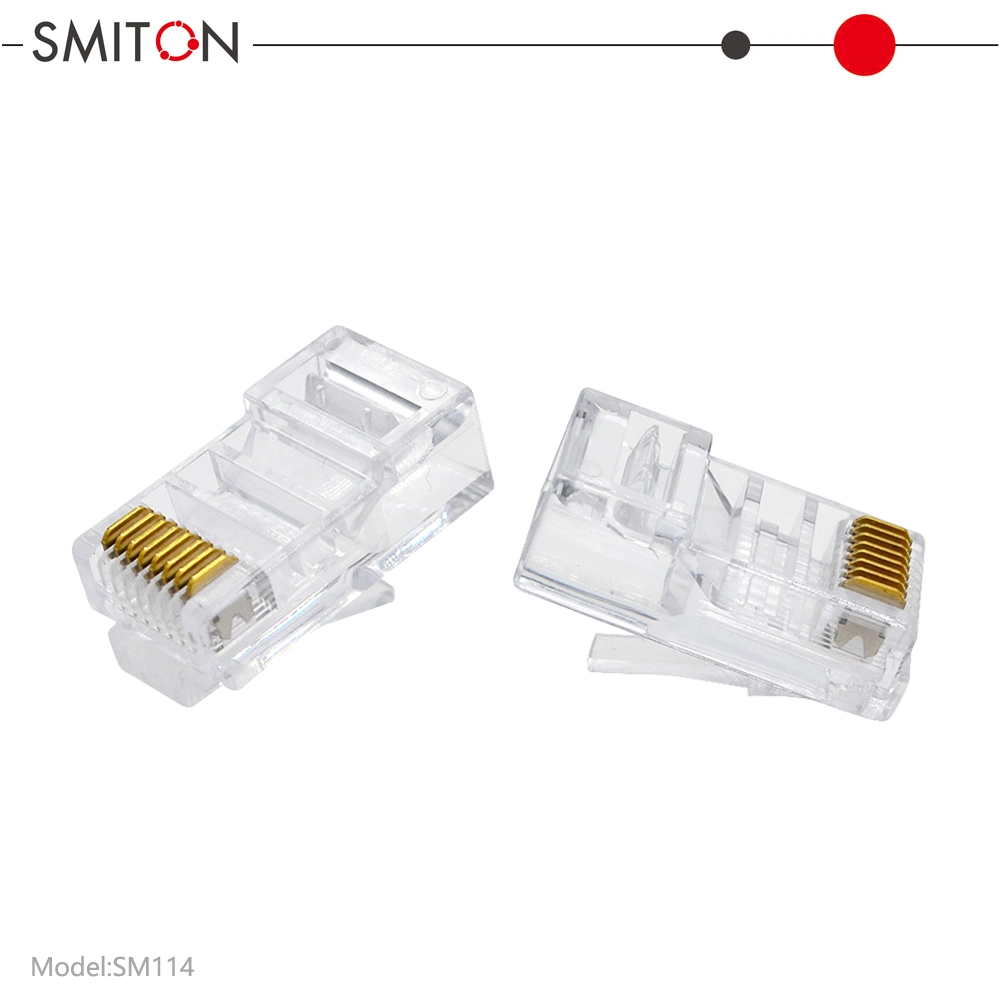 Cat5 Cat5e 8p8c Internet Communication RJ45 Connector