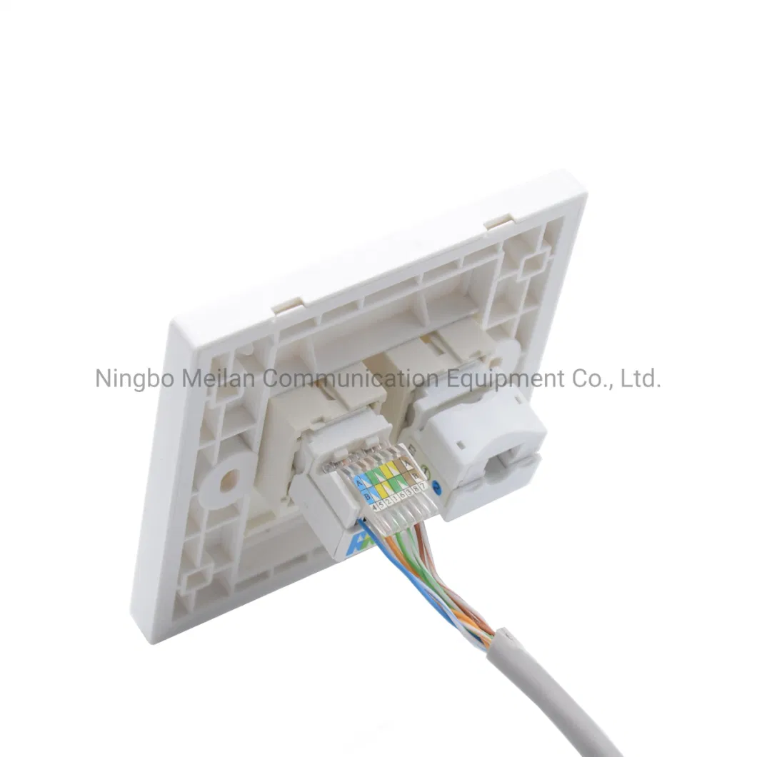 Network RJ45 Keystone Jack Faceplate