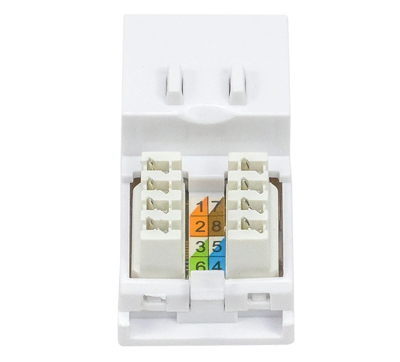 Network RJ45 CAT6 Keystone Jack Unshielded (UTP) Modular Female Connector RJ45 Cat5e