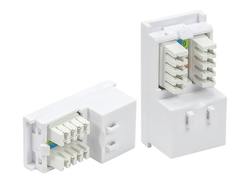 Network RJ45 CAT6 Keystone Jack Unshielded (UTP) Modular Female Connector RJ45 Cat5e