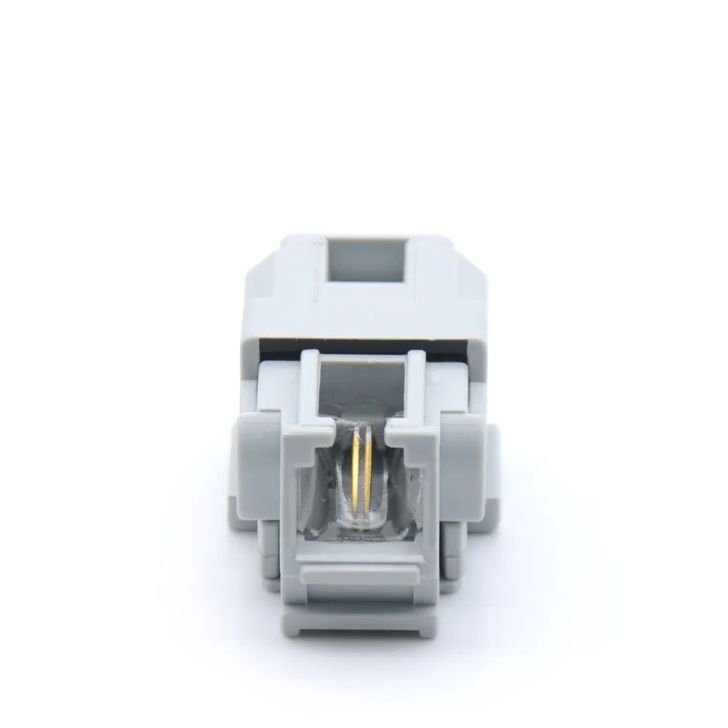 Rj11 Modular Jack Rj11 Jack 2 Pin Connector for Telephone Surface Box