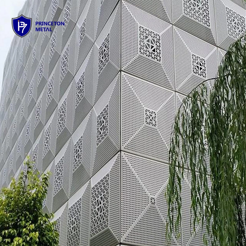 Aluminum Perforated Facade Exterior Wall Cladding Panels