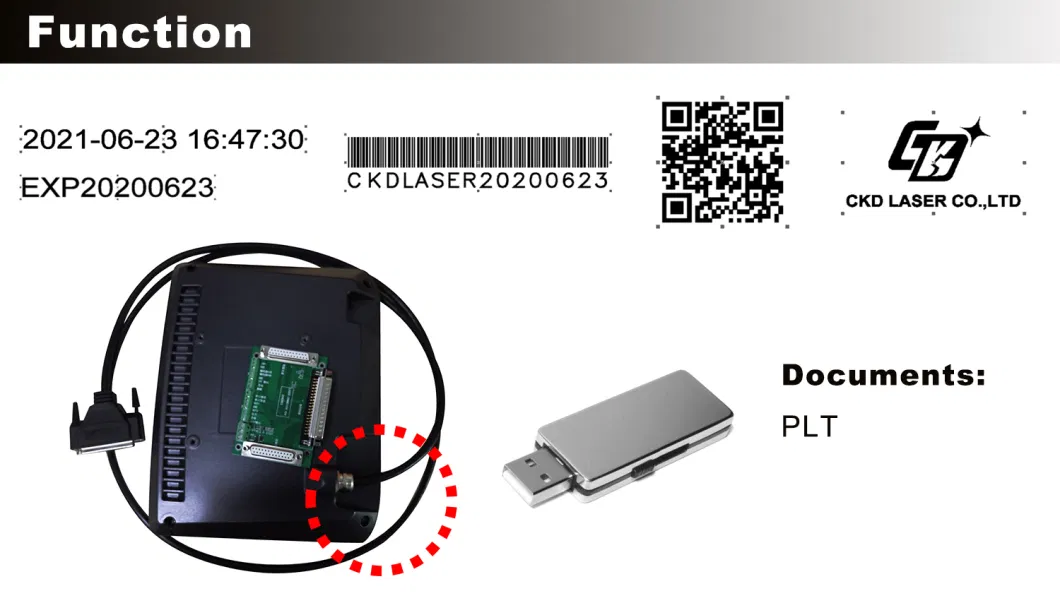 Single Chip Microcomputer System Touch Display Panel for Fly Online Laser Marking