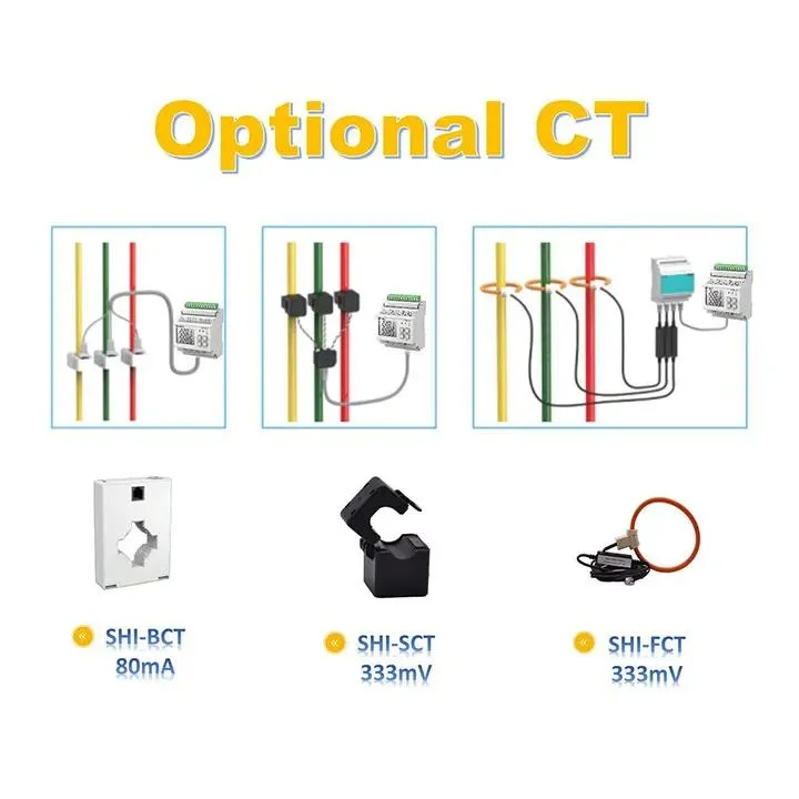 DIN Rail Multi Channel Energy Meter RJ45 for Power Monitoring