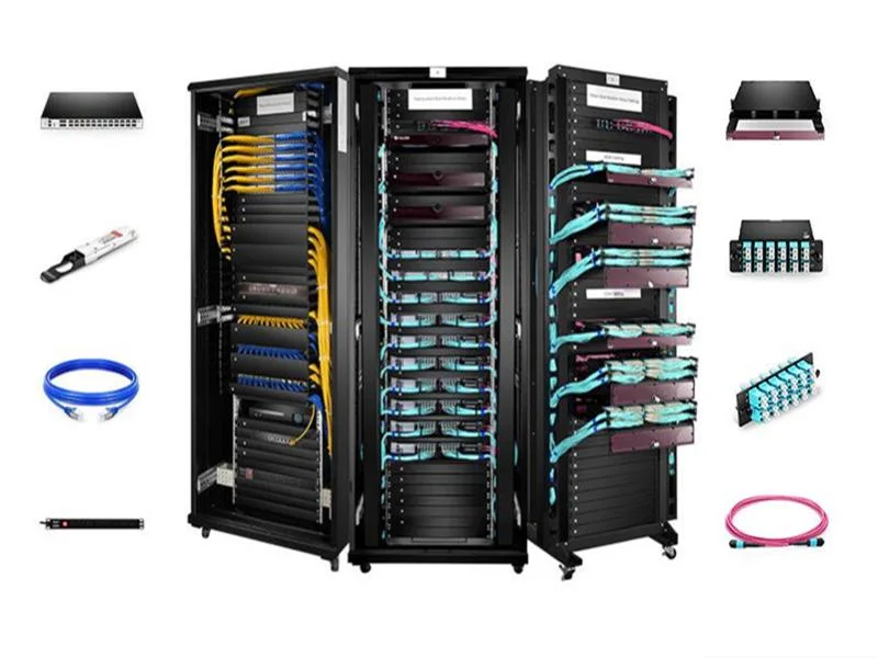 24-Port CAT6A Unshielded Patch Panel (Luxury modular)