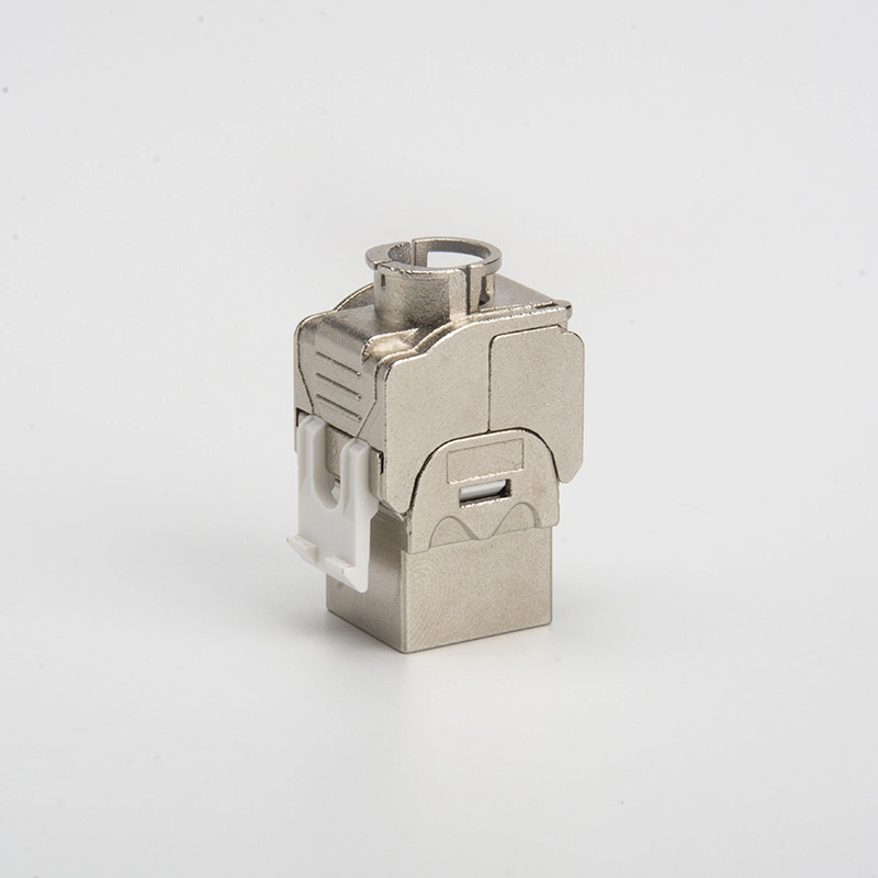 Manufacturer Cat5e Keystone Jack RJ45 Female Connector Shielded Ethernet Cable Keystone RJ45 Cat5e FTP