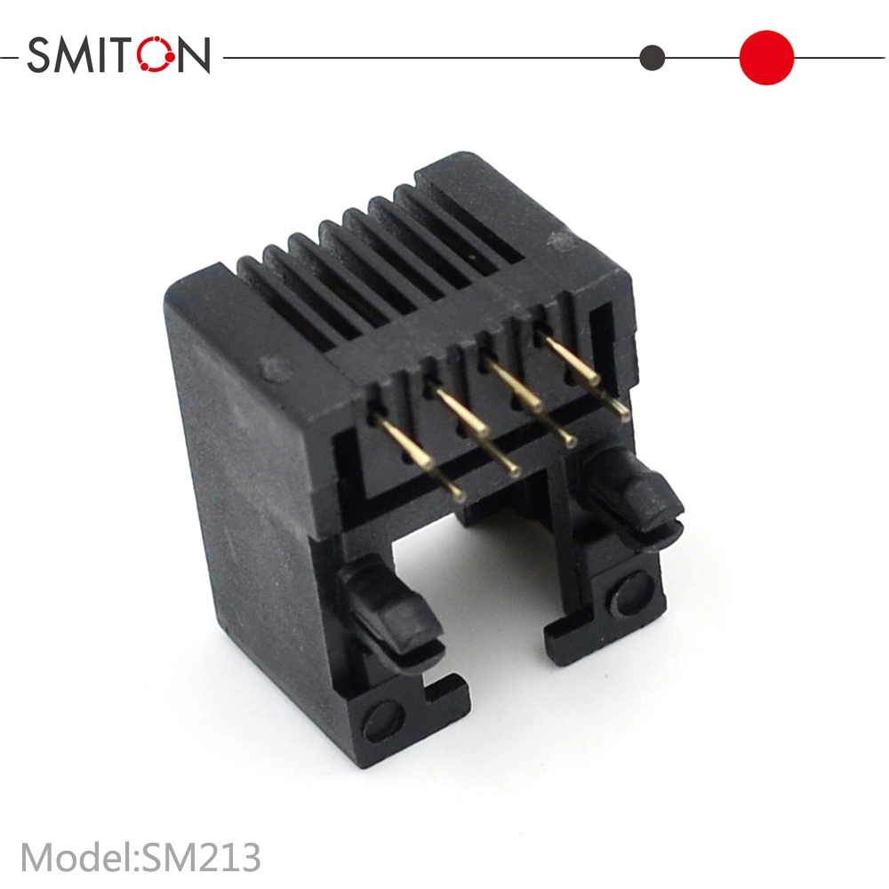 RJ45 PCB Modular Jack Female 8p8c Connector