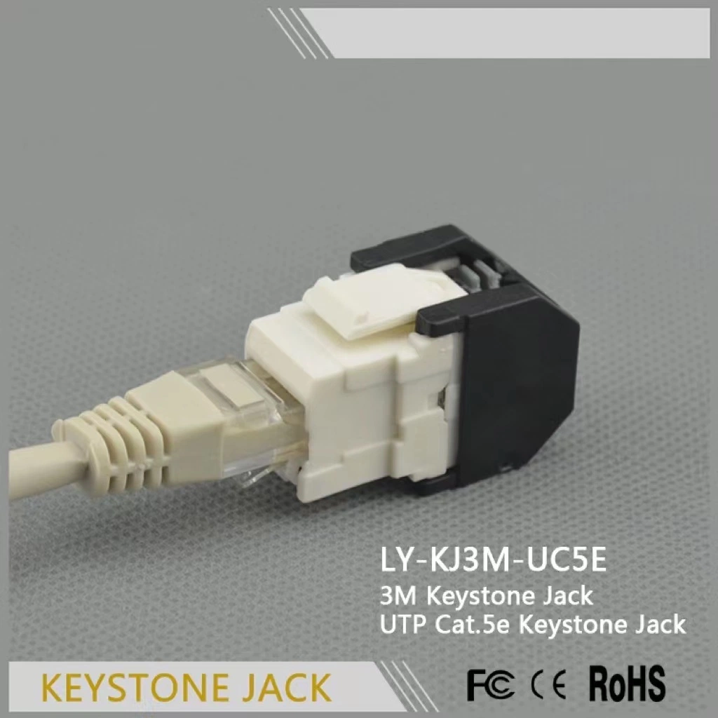 UTP Cat5e Cat6 RJ45 8P8C 3M Modular jack 3M Keystone jack