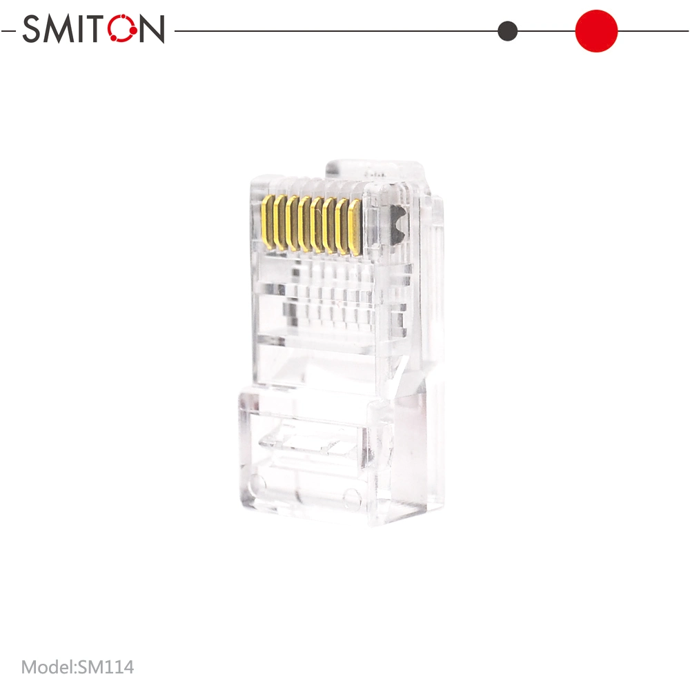 Cat5 Cat5e 8p8c Internet Communication RJ45 Connector