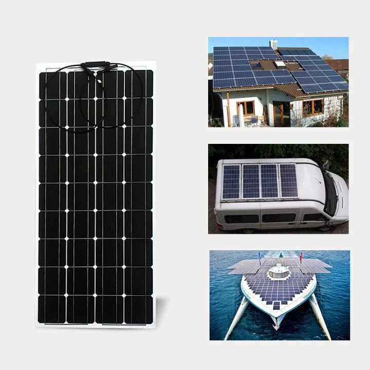 Monocrystalline Flexible Solar Panel with Mc4 Cable Diode