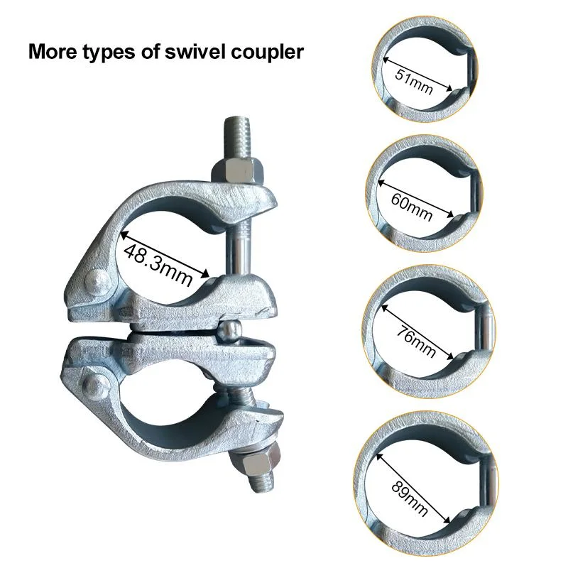 Metal Casti Pipe Scaffolding Clip Fastener Beam Clamp Coupler /Scaffold Pipe End and Coupler