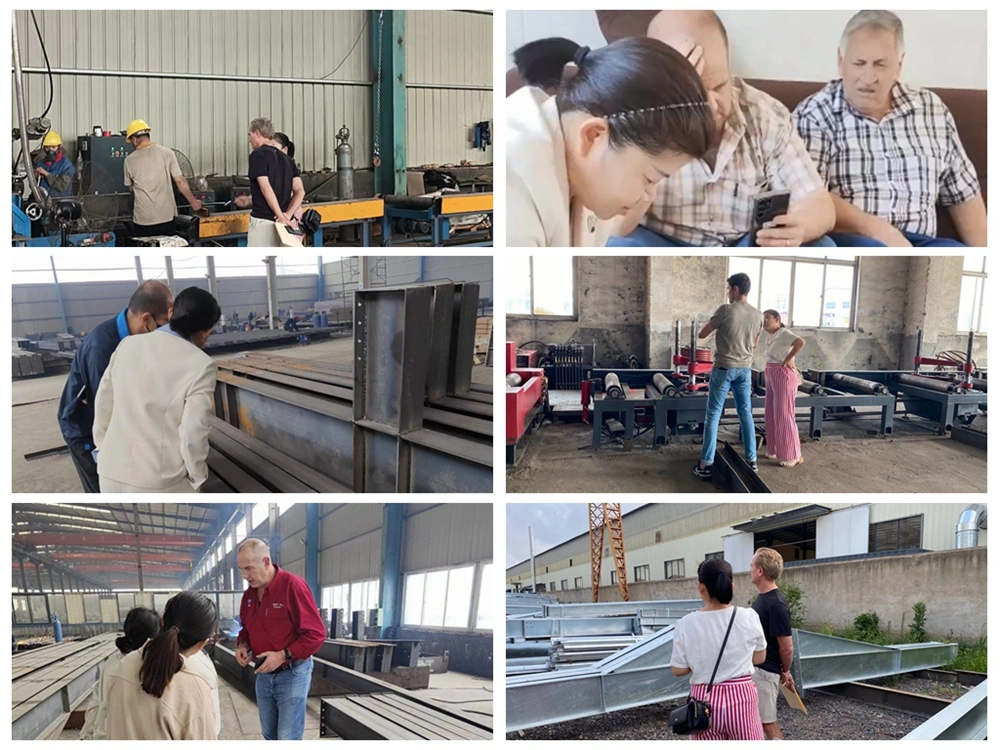 Galvanized Prefabricated Steel Structure Farm Hay Machine Web Truss Shed Building