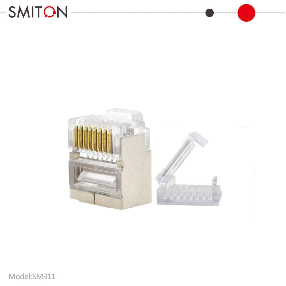 Short Body Insert RJ45 Cat5 CAT6 8p8c FTP Mini Short Connector Shielded