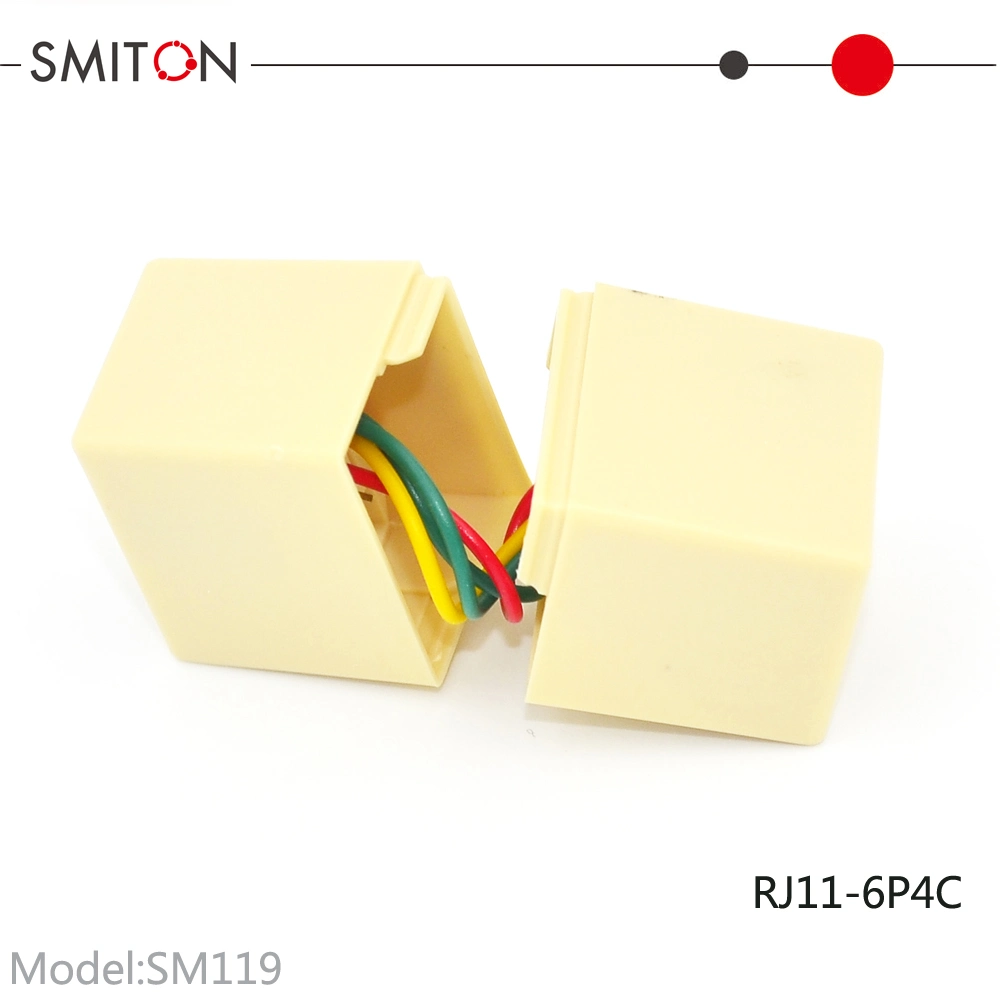 Rj11 UTP Cat3 Keystone Jack 6p4c Inline Coupler