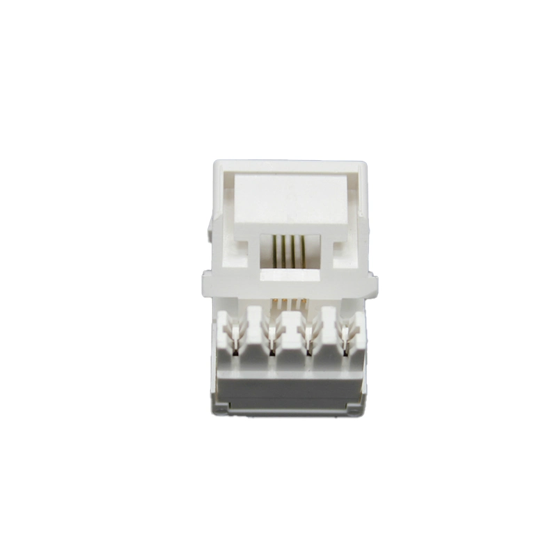 ABS CAT5E Outlet UTP RJ11 Network Modular Jack Connector Keystone Modular Jack