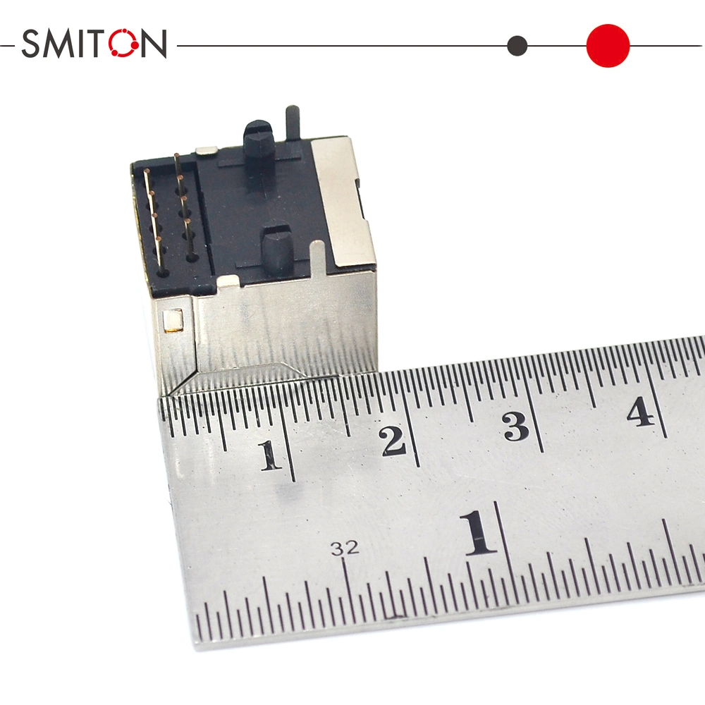 Shield RJ45 Socket 8p8c RJ45 Jack Connector for PCB