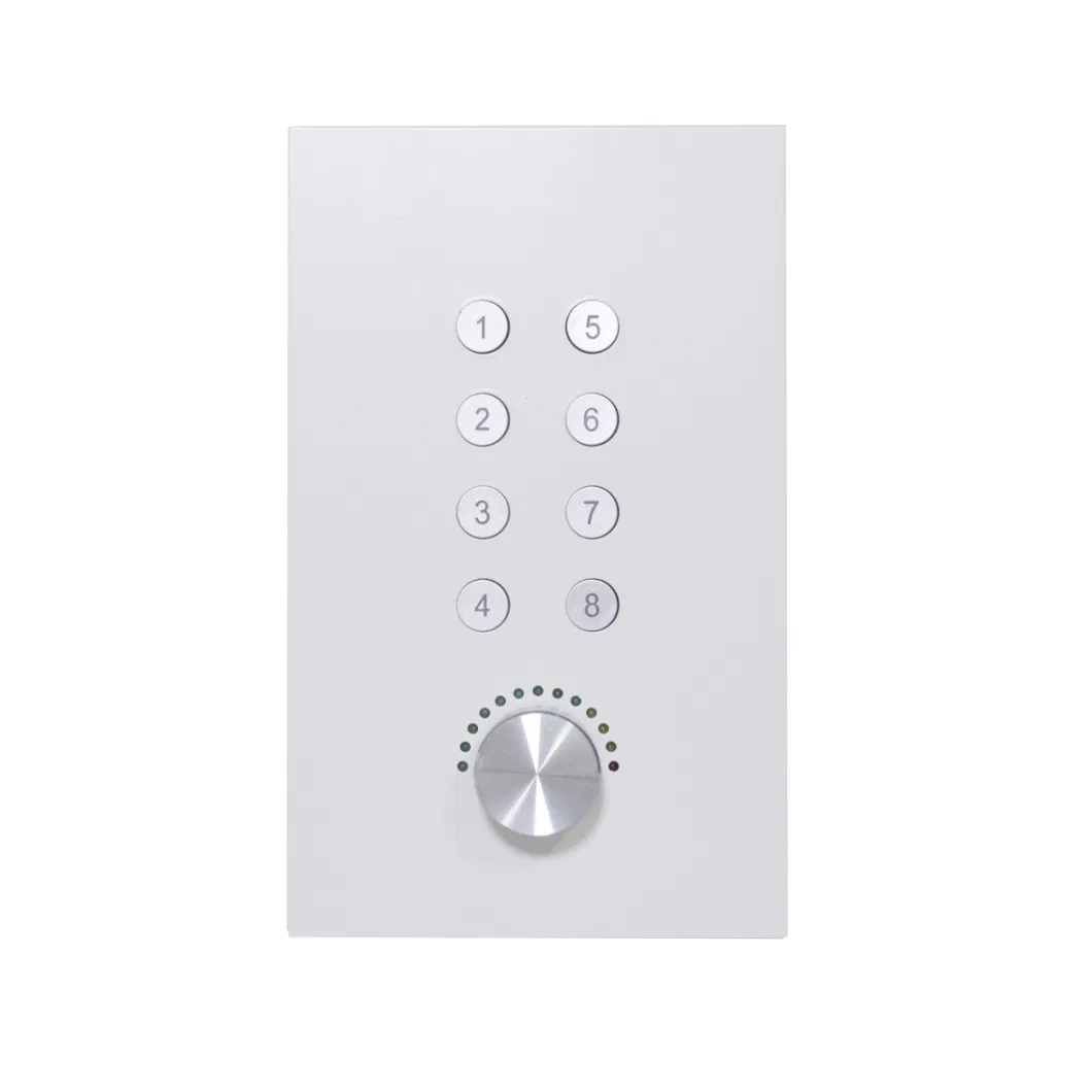 Dante Wall Control Panel for DSP 1616n+, 1616ND+, 880n+, 880ND+, 3232ND+, 6464ND+, 8 Buttons