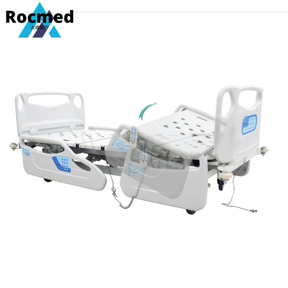 Customize 3-Function Electric Bed, Home Care Medical Equipment Manual Crank Adjustable Reclining Hospital Nursing Bed Homecare