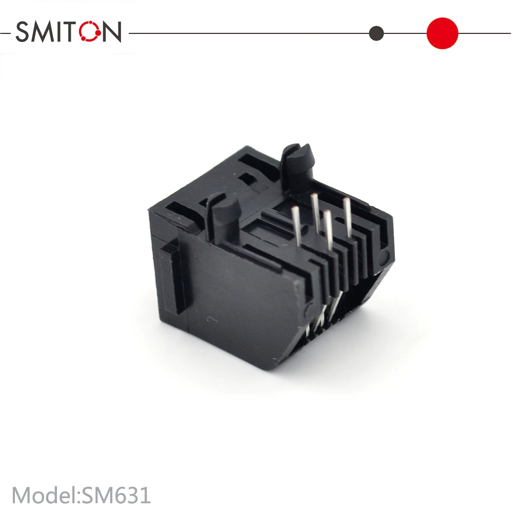 Rj11 Modular Jack 6p4c Female Connector for PCB Board