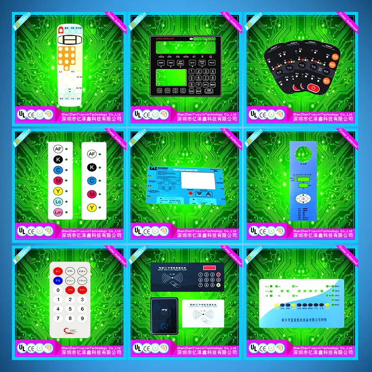 Stable Connection Wireless Membrane Keyboard Panel for Electronic