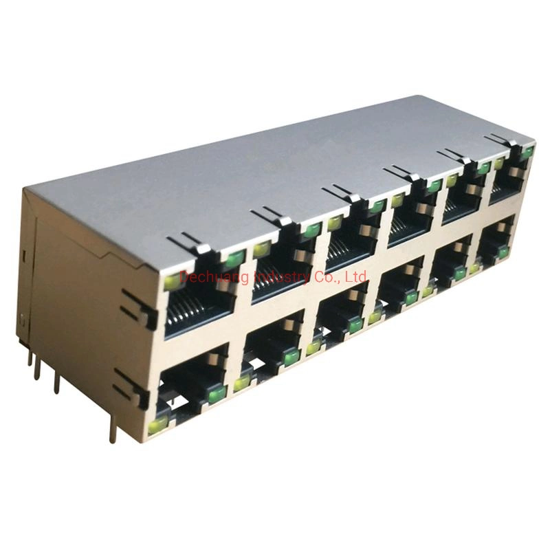 8p8c Ethernet Module Shielded Cat. 7 Network Plug Crimp Connector STP/FTP Cat5e/CAT6/Cat7 RJ45 Connector