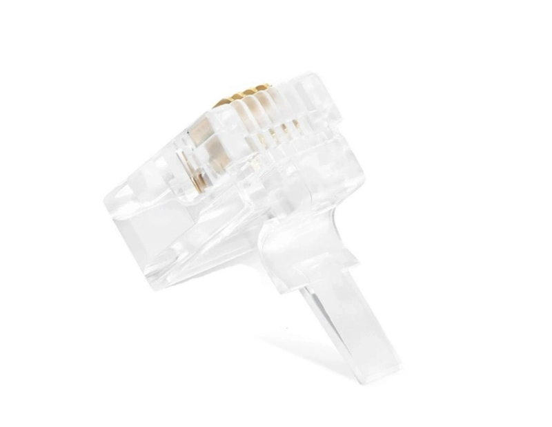 Modular Telephone Connector Rj11 6p4c Modular Plug for Telephone Cable