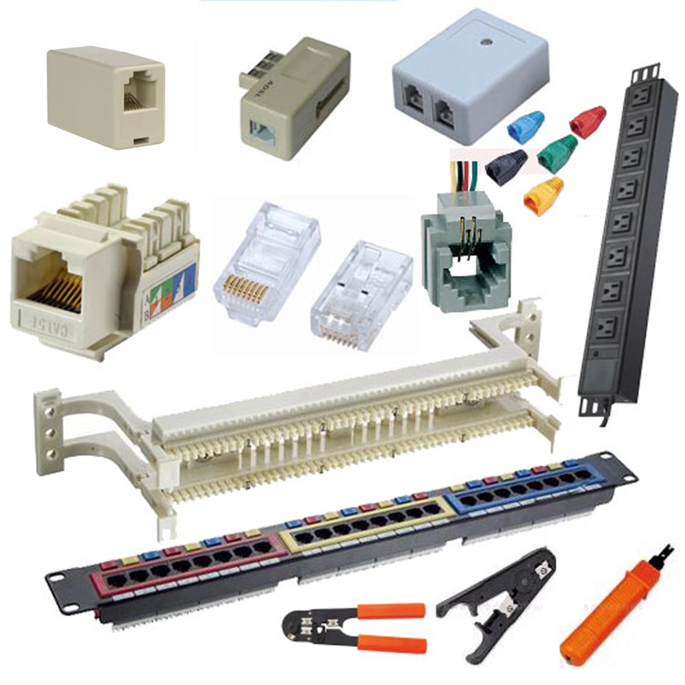 Cat3 Rj11 Rj12 Telephone Connector 6p4c 6p2c 4p4c 6p6c Ethernet Modular Plug